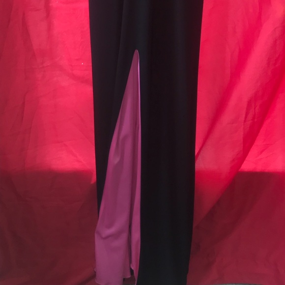 Black prom dress (NEVER WORN WITH TAGS) - Picture 3 of 5